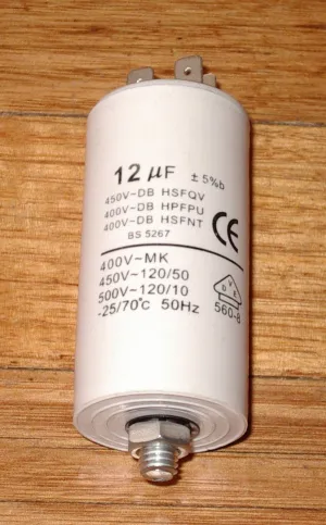 12uF 440Volt Motor Start Capacitor - CAP012S