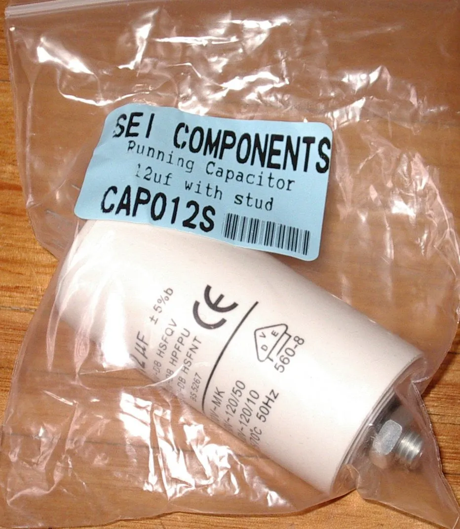 12uF 440Volt Motor Start Capacitor - CAP012S
