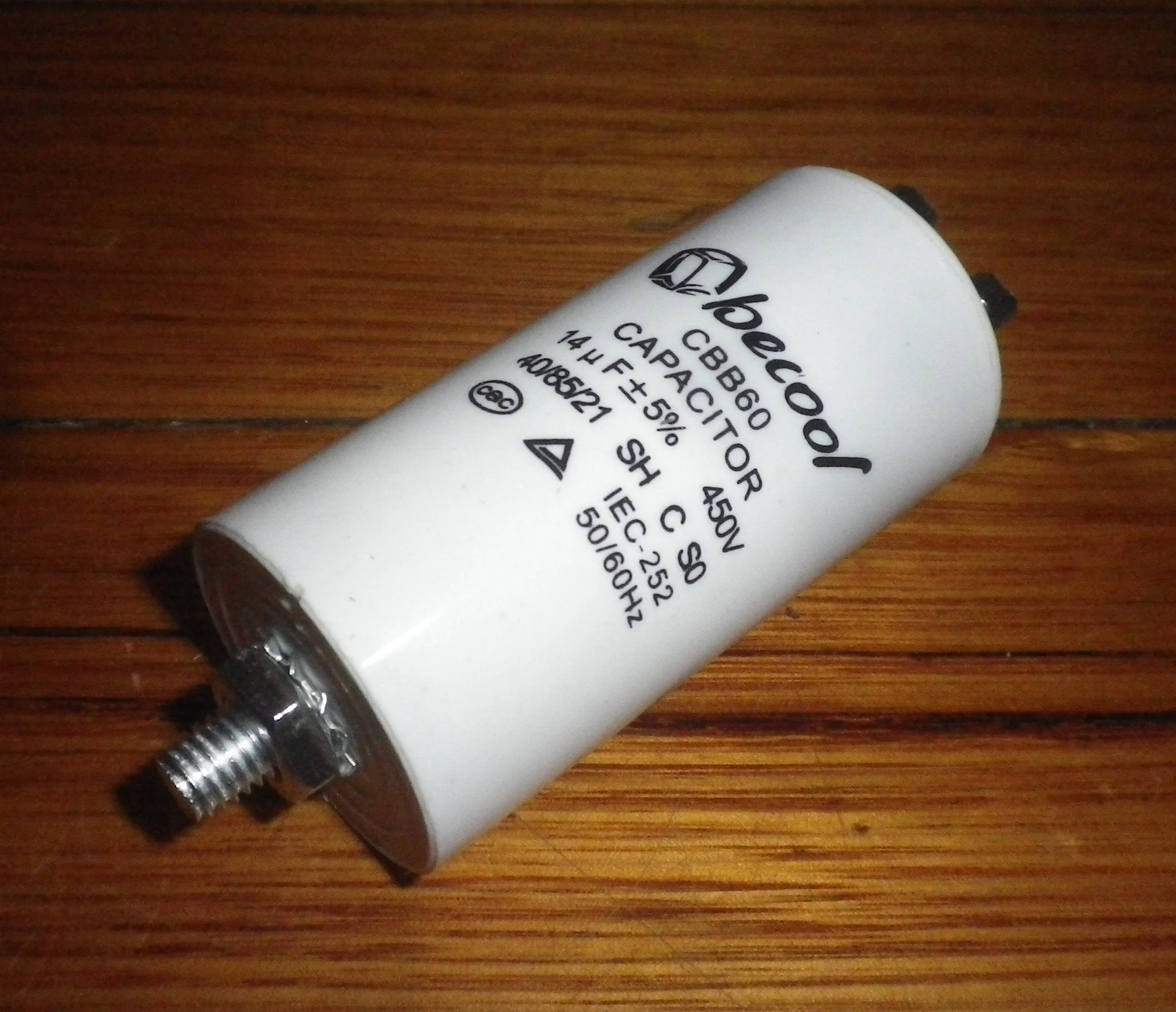 14uF 450Volt Motor Start / Run Capacitor - Part # CAP014ASP