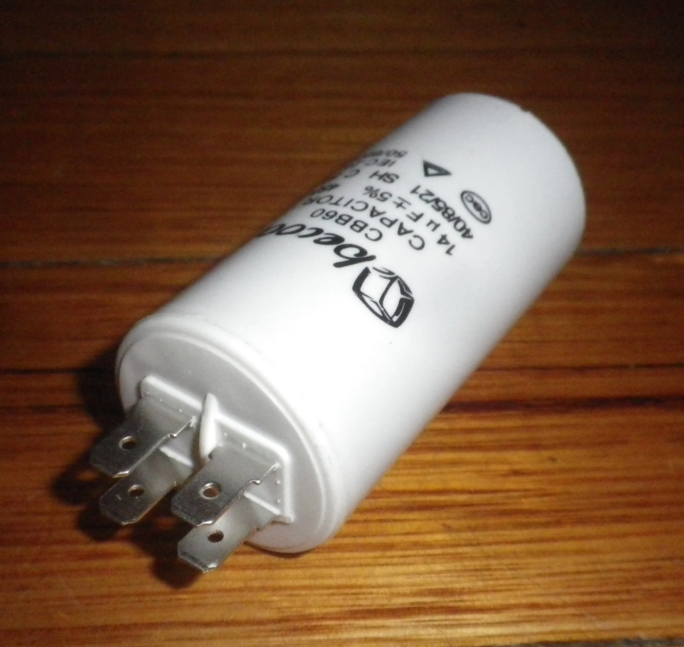 14uF 450Volt Motor Start / Run Capacitor - Part # CAP014ASP