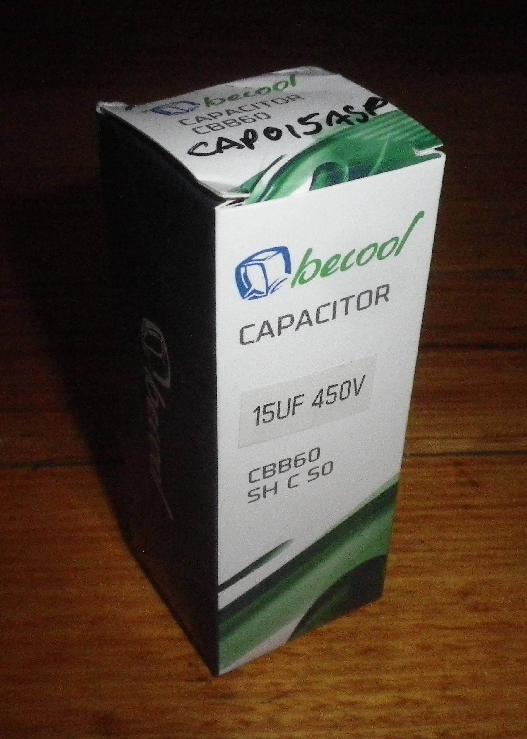 15uF 450Volt Motor Start Run Capacitor - Part # CAP015