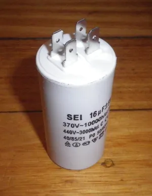 16uF 440Volt Motor Start Run Capacitor - BEN010