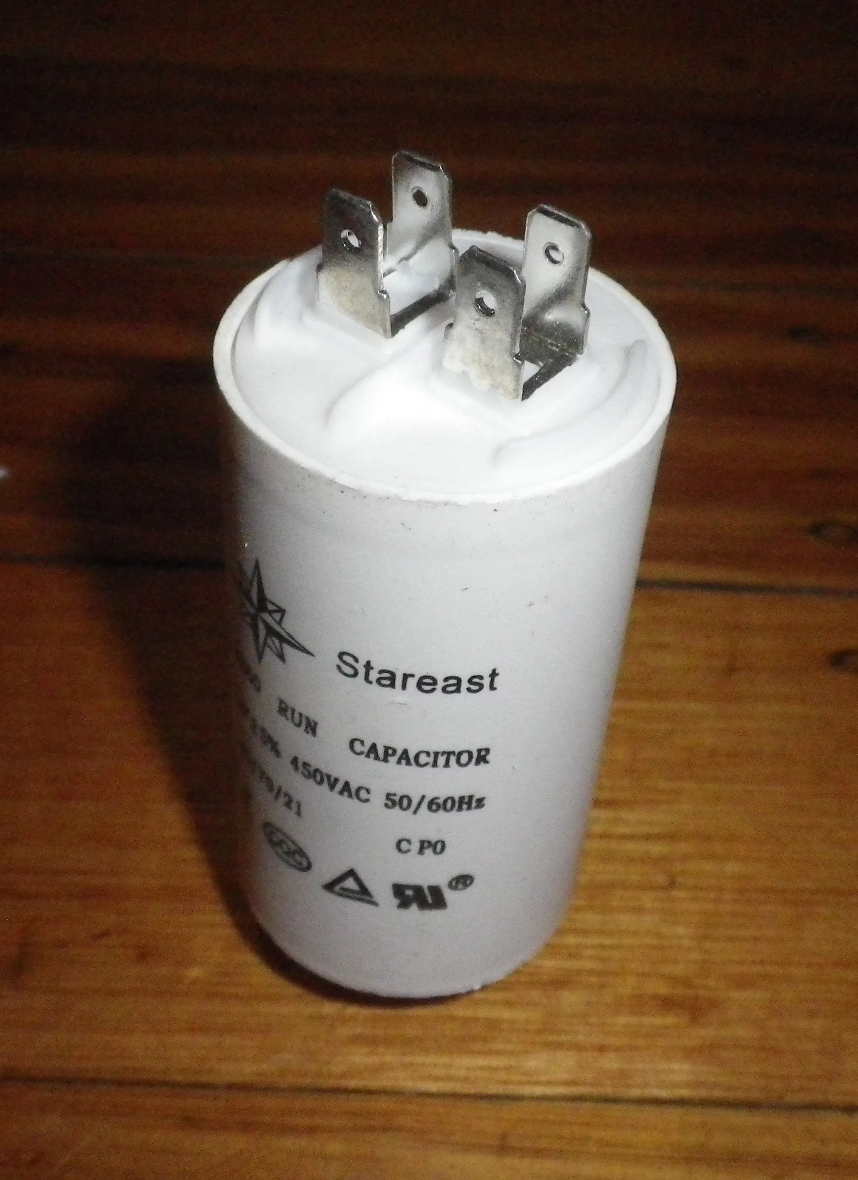 17uF 450Volt Motor Start Run Capacitor - CAP017S