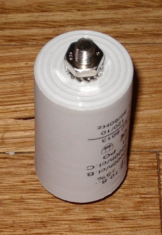 20uF  450Volt Motor Start Capacitor - Part # CAP020