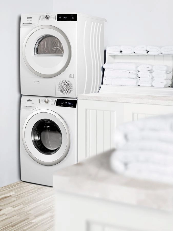 24" Wide 208-240v Heat Pump Dryer - (SLD242W)
