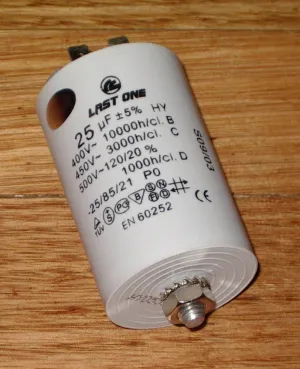 25uF  450Volt Motor Start Capacitor - Part # CAP025
