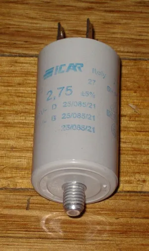 2.75uF 450Volt Motor Start/Run Capacitor - Part # CAP00275