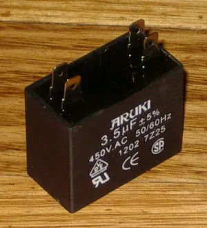 3.5uF 450Volt Motor Start/Run Capacitor - Part # CAC3.5UF
