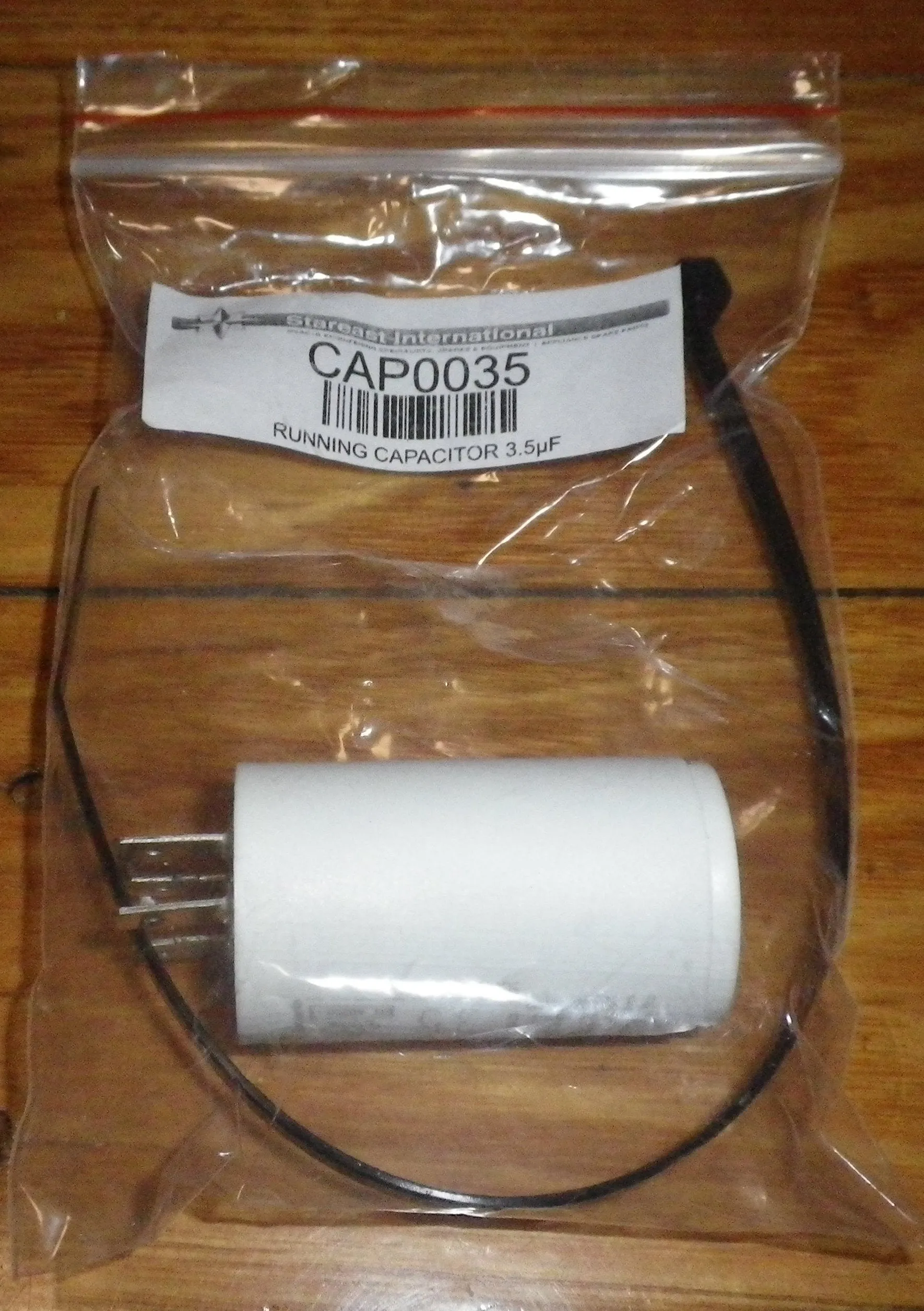 3.5uF 450Volt Motor Start/Run Capacitor - Part # CAP0035
