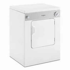 3.4 Cubic Feet Compact Top Load Dryer With Flexible Installation