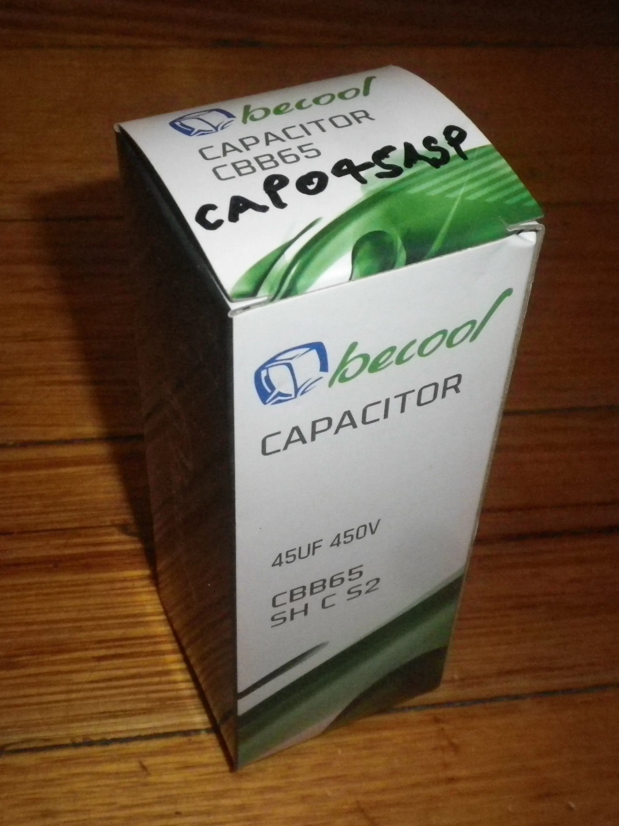 45uF 450Volt Motor Start Capacitor with Stud - Part # CAP045ASP
