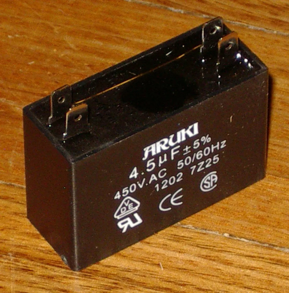 4.5uF 450Volt Motor Start/Run Capacitor - Part # CAC4.5UF
