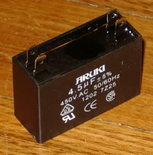 4.5uF 450Volt Motor Start/Run Capacitor - Part # CAC4.5UF