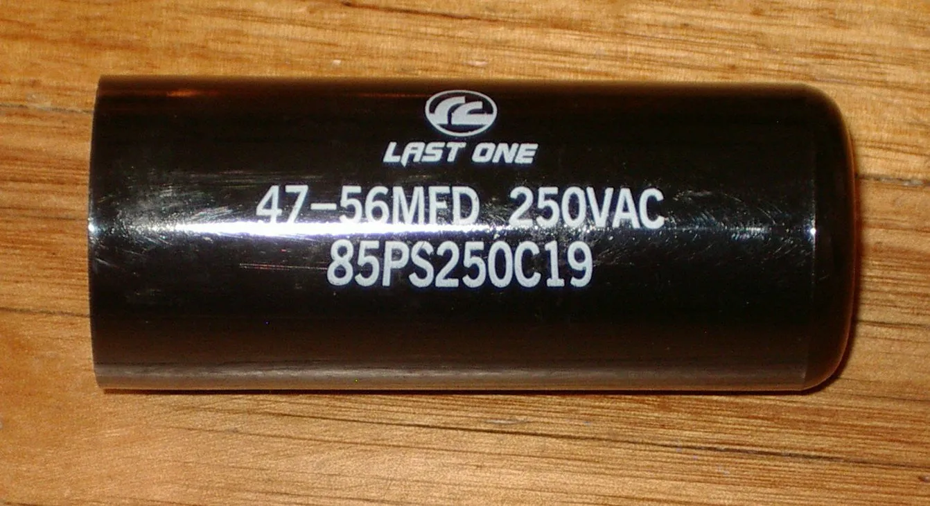 47uF - 56uF  250Volt AC Motor Start Capacitor - CAP047