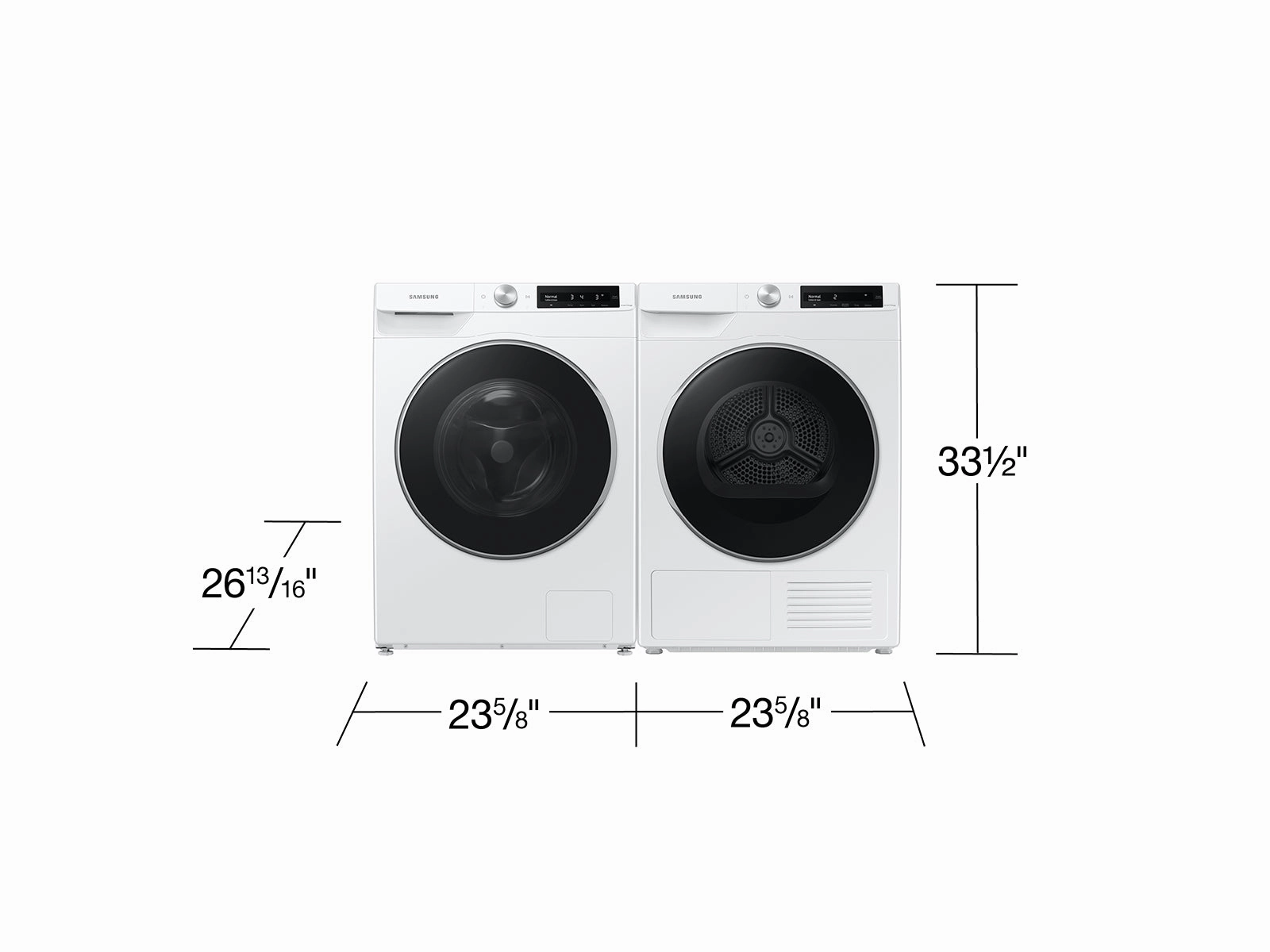 4.0 cu. ft. Heat Pump Dryer with AI Smart Dial and Wi-Fi Connectivity in White - (DV25B6900HW)