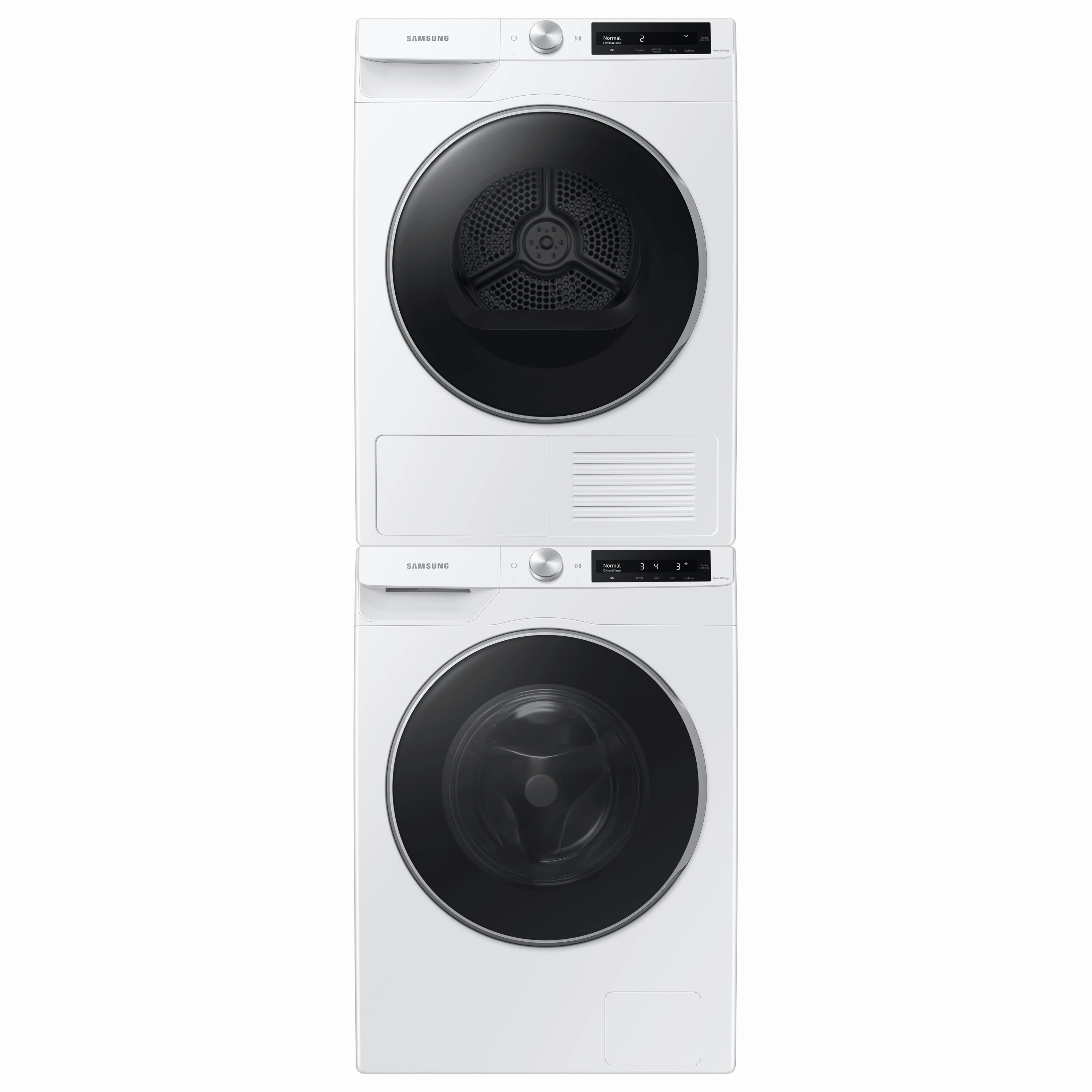 4.0 cu. ft. Heat Pump Dryer with AI Smart Dial and Wi-Fi Connectivity in White - (DV25B6900HW)