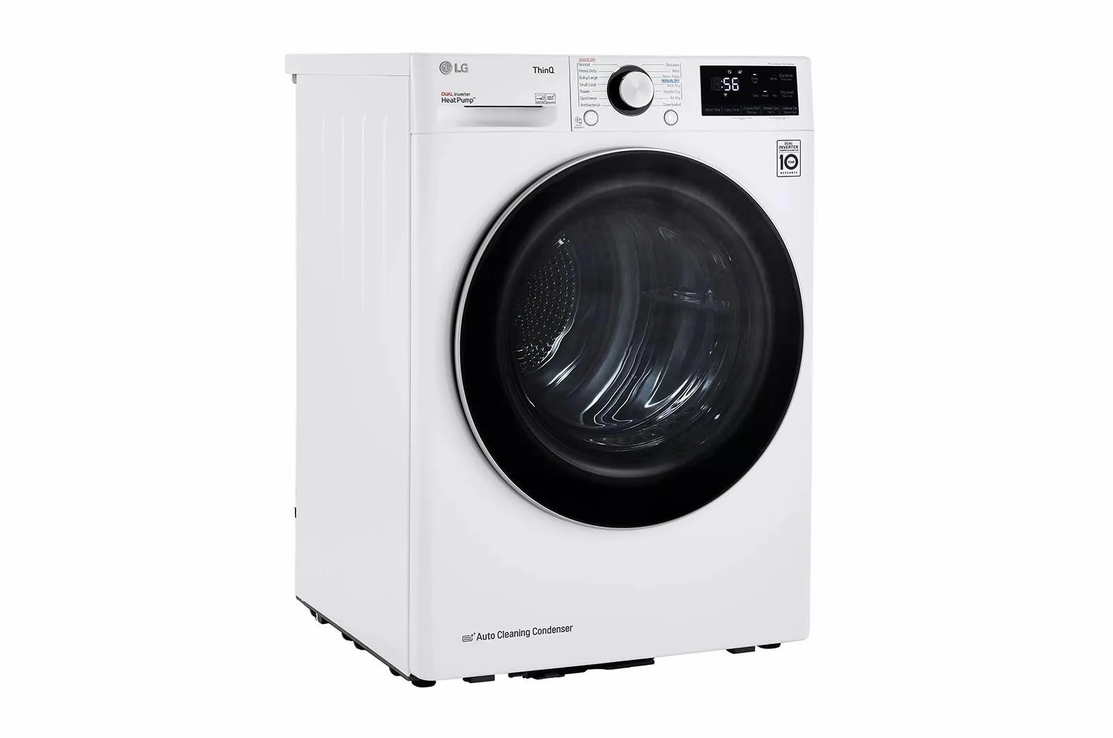 4.2 cu.ft. Smart wi-fi Enabled Compact Front Load Dryer with Dual Inverter HeatPump(TM) Technology - (DLHC1455W)