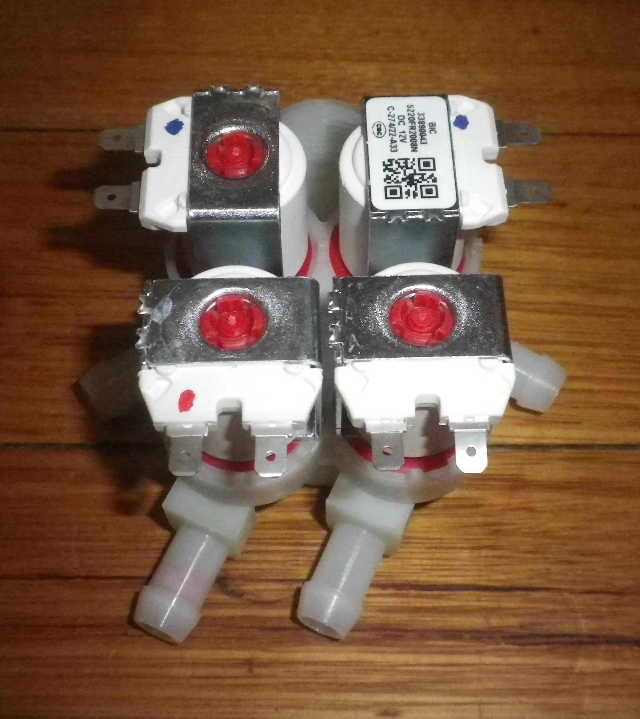 4way 12V Inlet Valve suits LG WVC5-1409W Front Load Washer - Part # 5220FR2008N