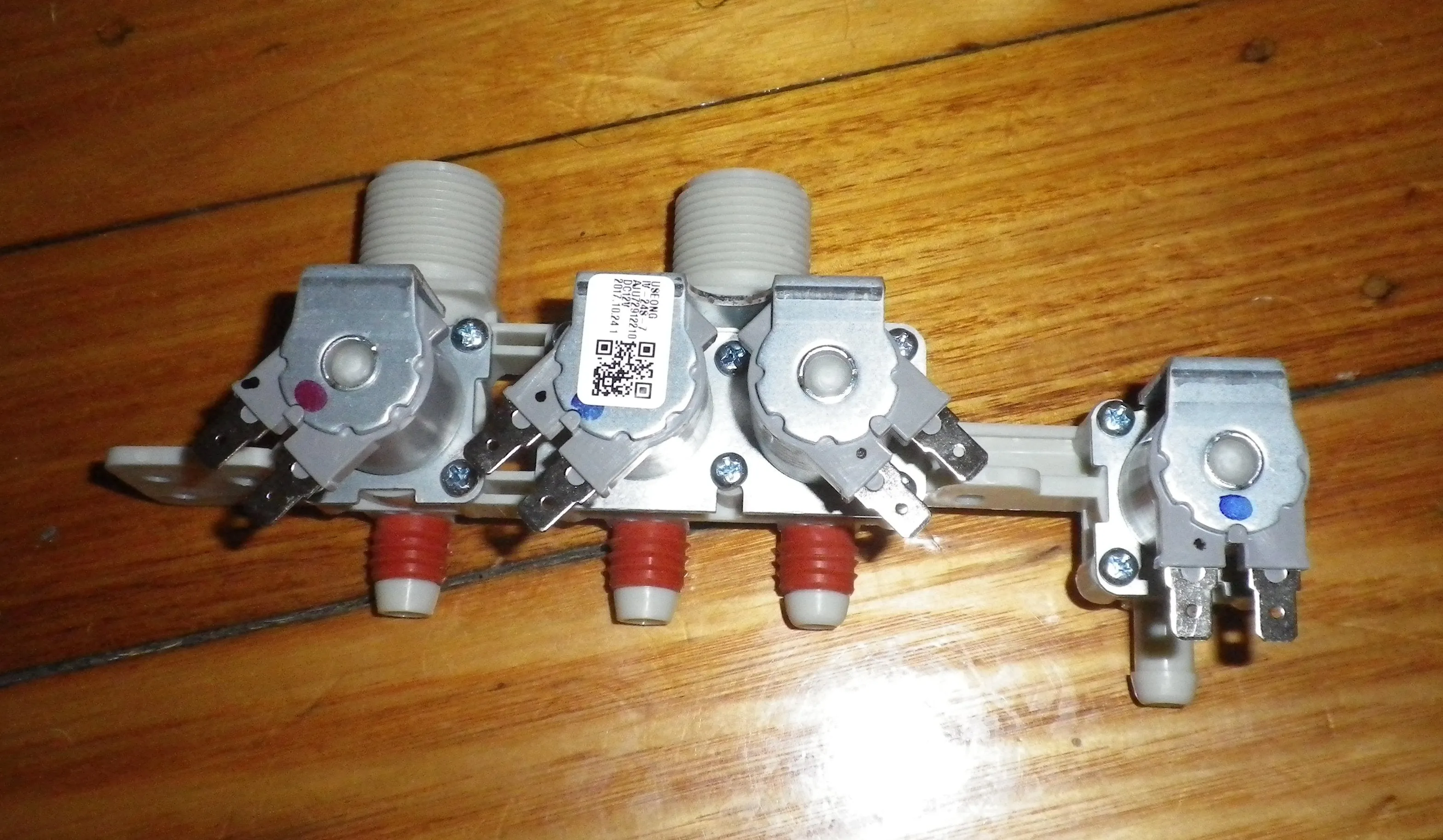 4way Dual Inlet Valve suits LG WT-H750 Top Load Washer - Part # AJU72912210