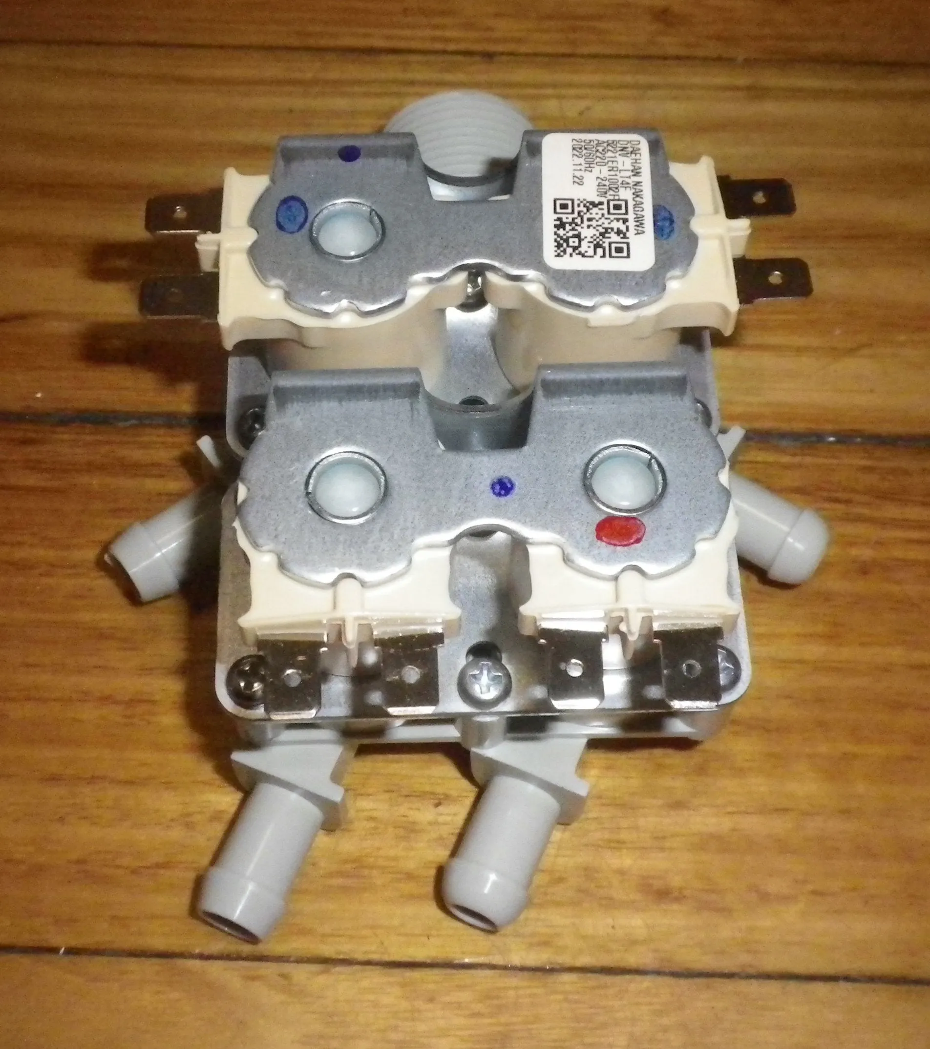 4way Inlet Valve suits LG WD1410SBW, WD1411SBW Front Load Washer - Part # 5221ER1002F