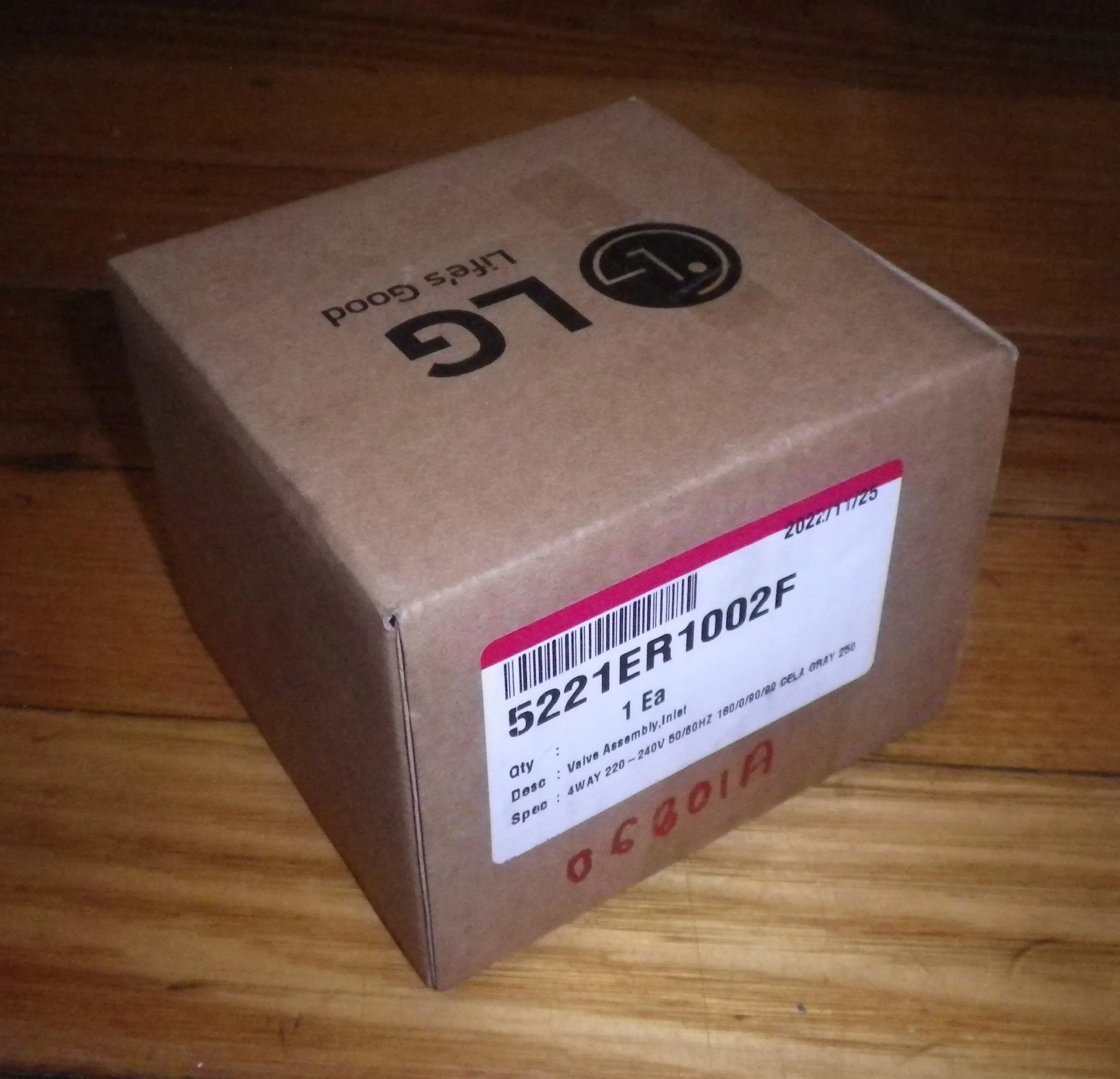 4way Inlet Valve suits LG WD1410SBW, WD1411SBW Front Load Washer - Part # 5221ER1002F