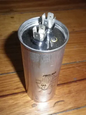 50uF 400Volt Metal Can Motor Start Capacitor - Part # CAP050WS, 2920652WS