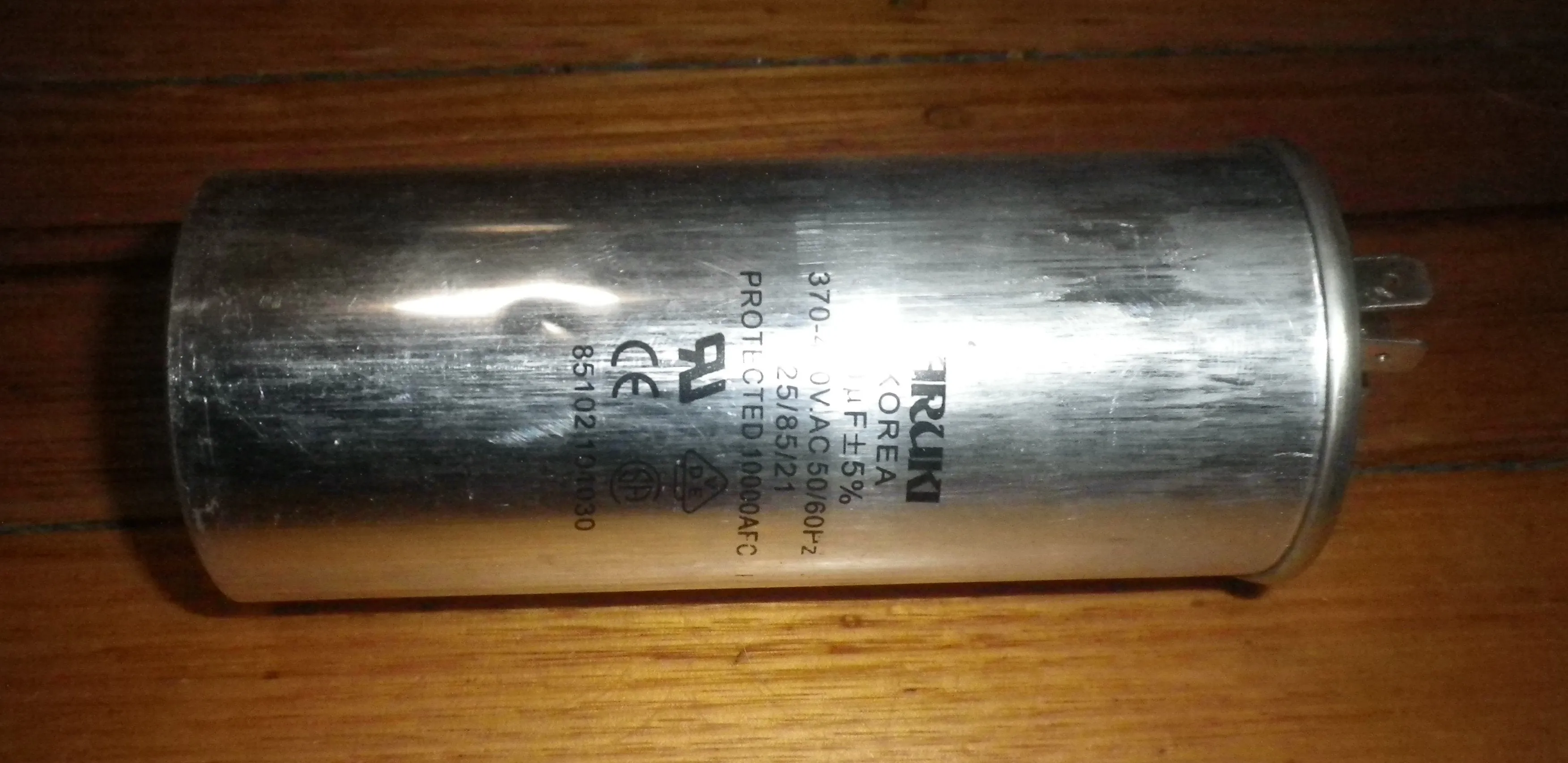 50uF 400Volt Metal Can Motor Start Capacitor - Part # CAP050WS, 2920652WS