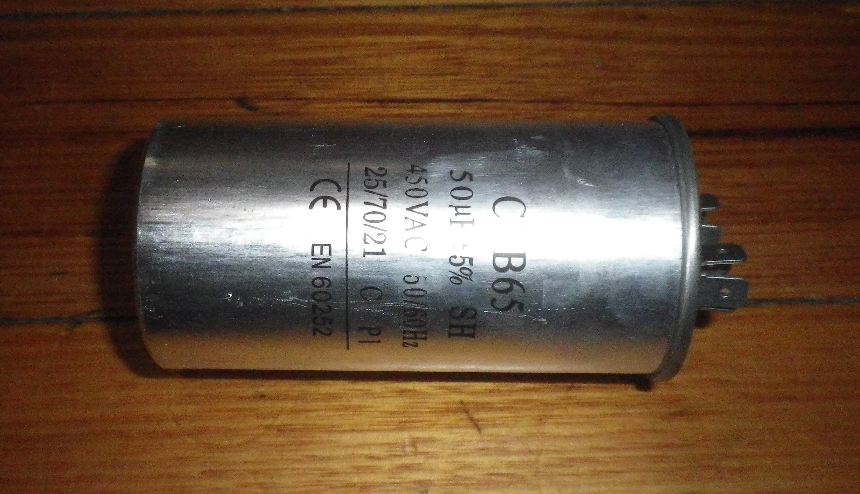 50uF 450Volt Metal Can Motor Start Capacitor - Part # CAP050W, 2920652WS