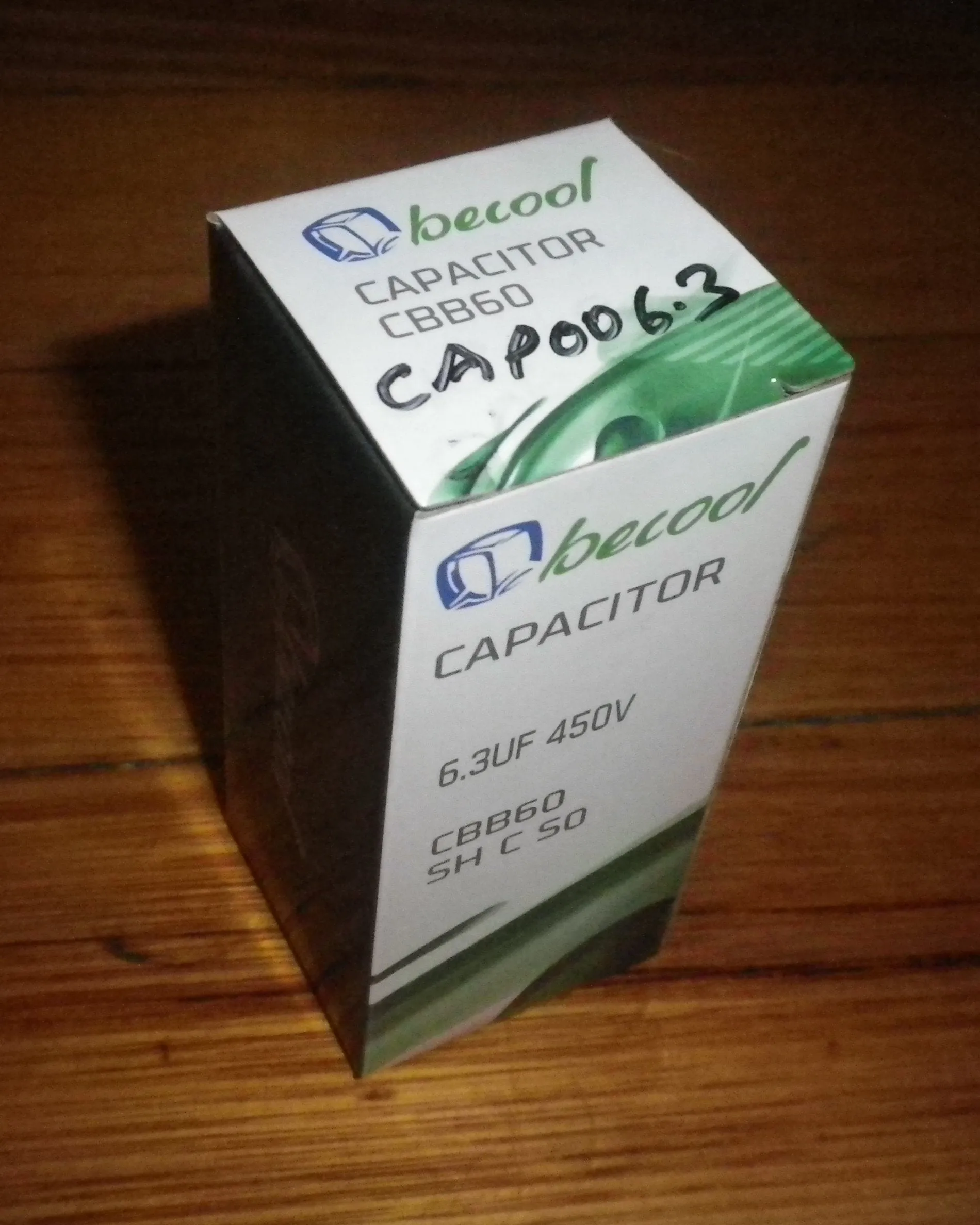 6.3uF 450Volt Motor Start Capacitor - Part # CAP006.3