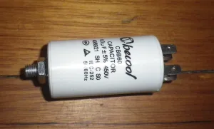 6.3uF 450Volt Motor Start Capacitor - Part # CAP006.3