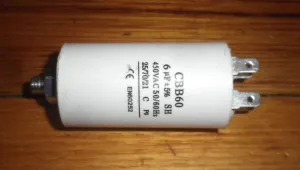 6uF 450Volt Motor Start Capacitor - Part # CAP006DS