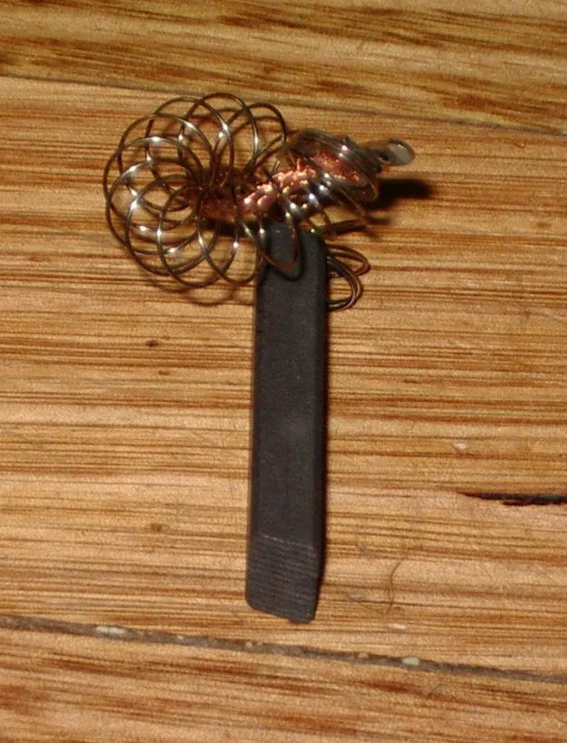 6X12mm Uni Carbon Motor Brushes suit Euro Front Loader - Part # BT404