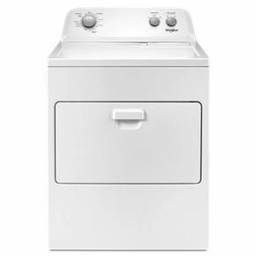 7.0 Cubic Feet Top Load Gas Dryer With AutoDry Drying System - White