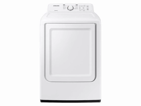 7.2 cu. ft. Electric Dryer with Sensor Dry and 8 Drying Cycles in White - (DVE41A3000W)