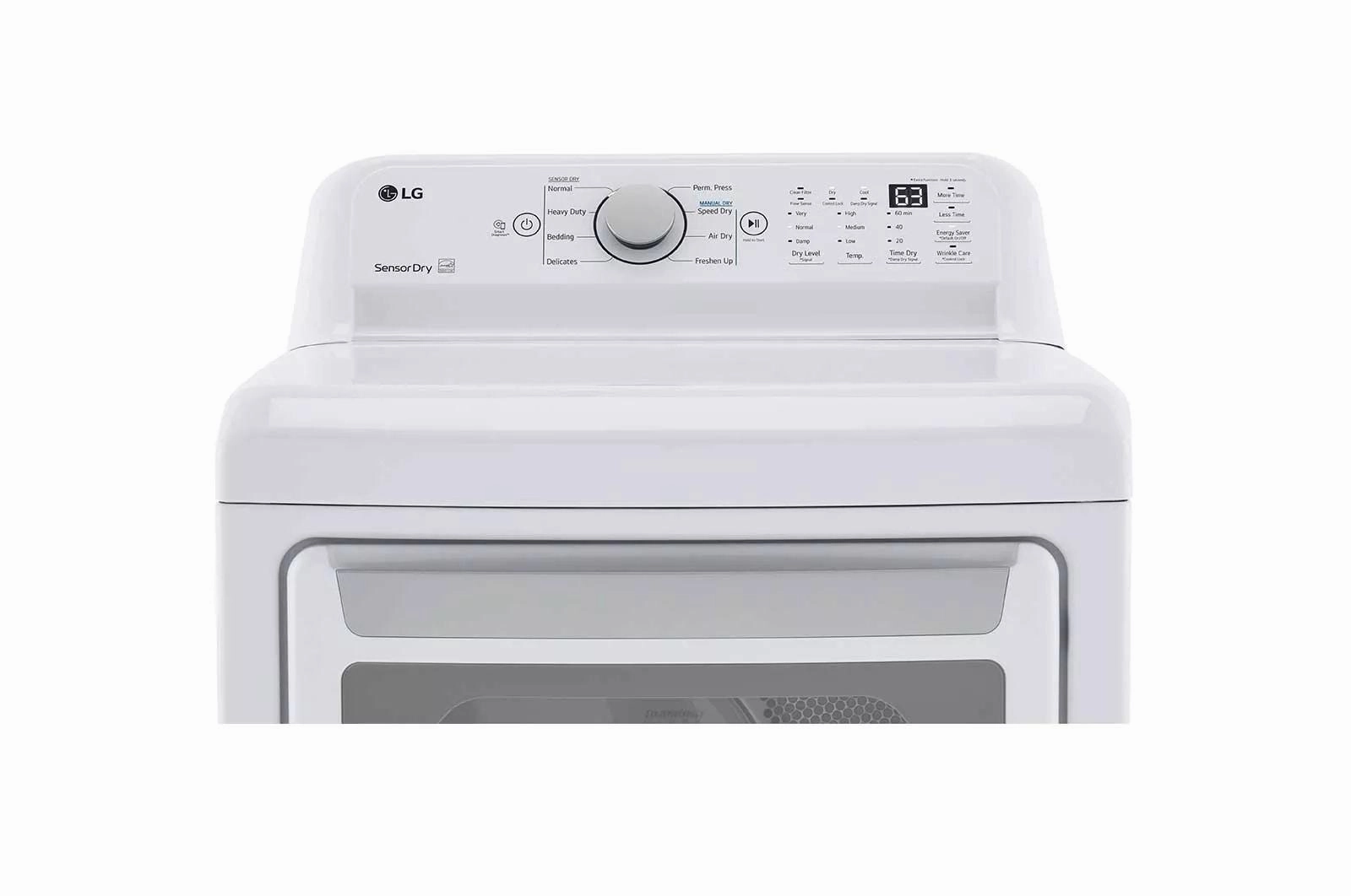 7.3 cu. ft. Ultra Large Capacity Electric Dryer with Sensor Dry Technology - (DLE7150W)