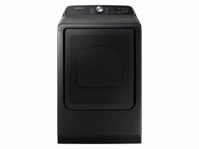 7.4 cu. ft. Smart Electric Dryer with Steam Sanitize  in Brushed Black - (DVE55CG7100VA3)