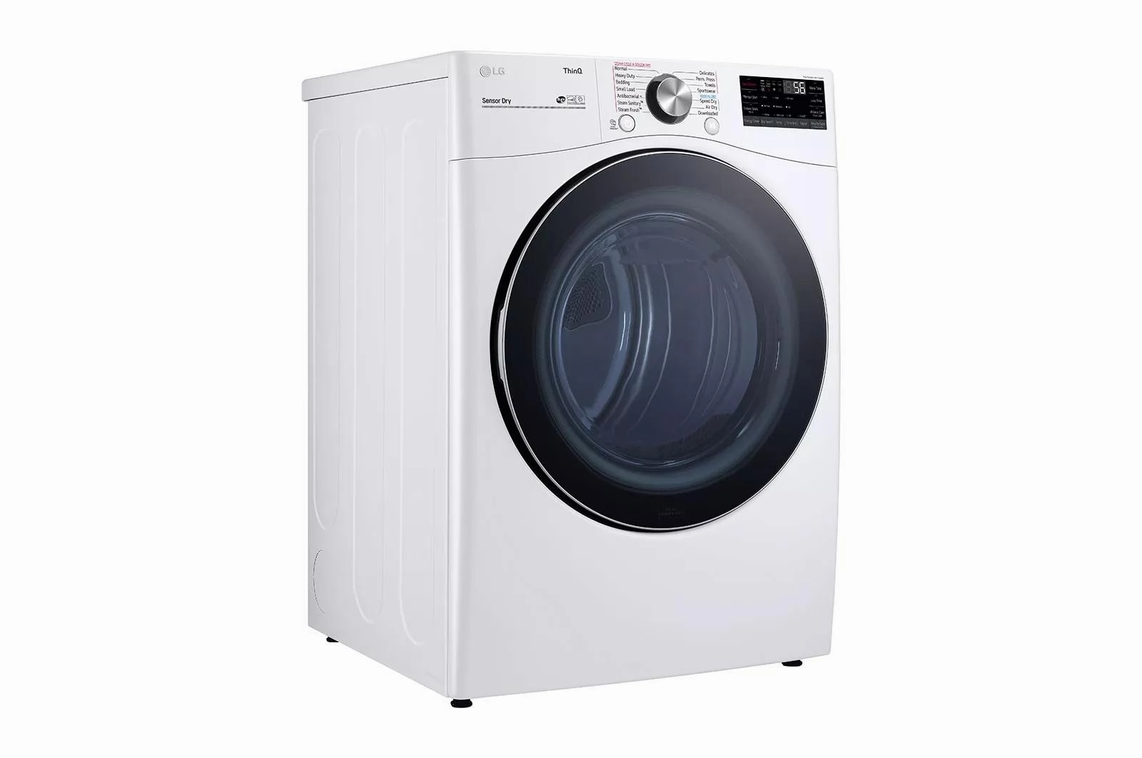 7.4 cu. ft. Ultra Large Capacity Smart wi-fi Enabled Front Load Gas Dryer with TurboSteam(TM) and Built-In Intelligence - (DLGX4201W)