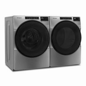 7.4 Cubic Feet Electric Wrinkle Shield Dryer - Chrome Shadow