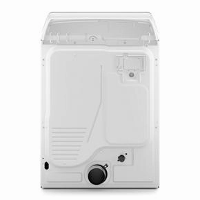 7.4 Cubic Feet Top Load Electric Dryer With Intuitive Controls - White