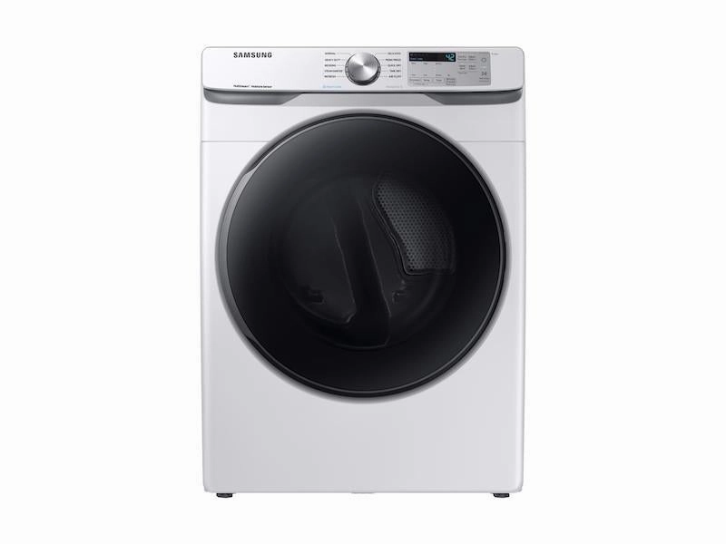 7.5 cu. ft. Electric Dryer with Steam Sanitize  in White - (DVE45R6100W)