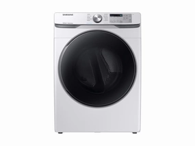 7.5 cu. ft. Electric Dryer with Steam Sanitize  in White - (DVE45R6100W)