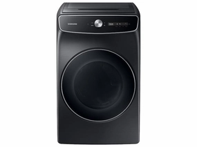 7.5 cu. ft. Smart Dial Electric Dryer with FlexDry(TM) and Super Speed Dry in Brushed Black - (DVE60A9900V)