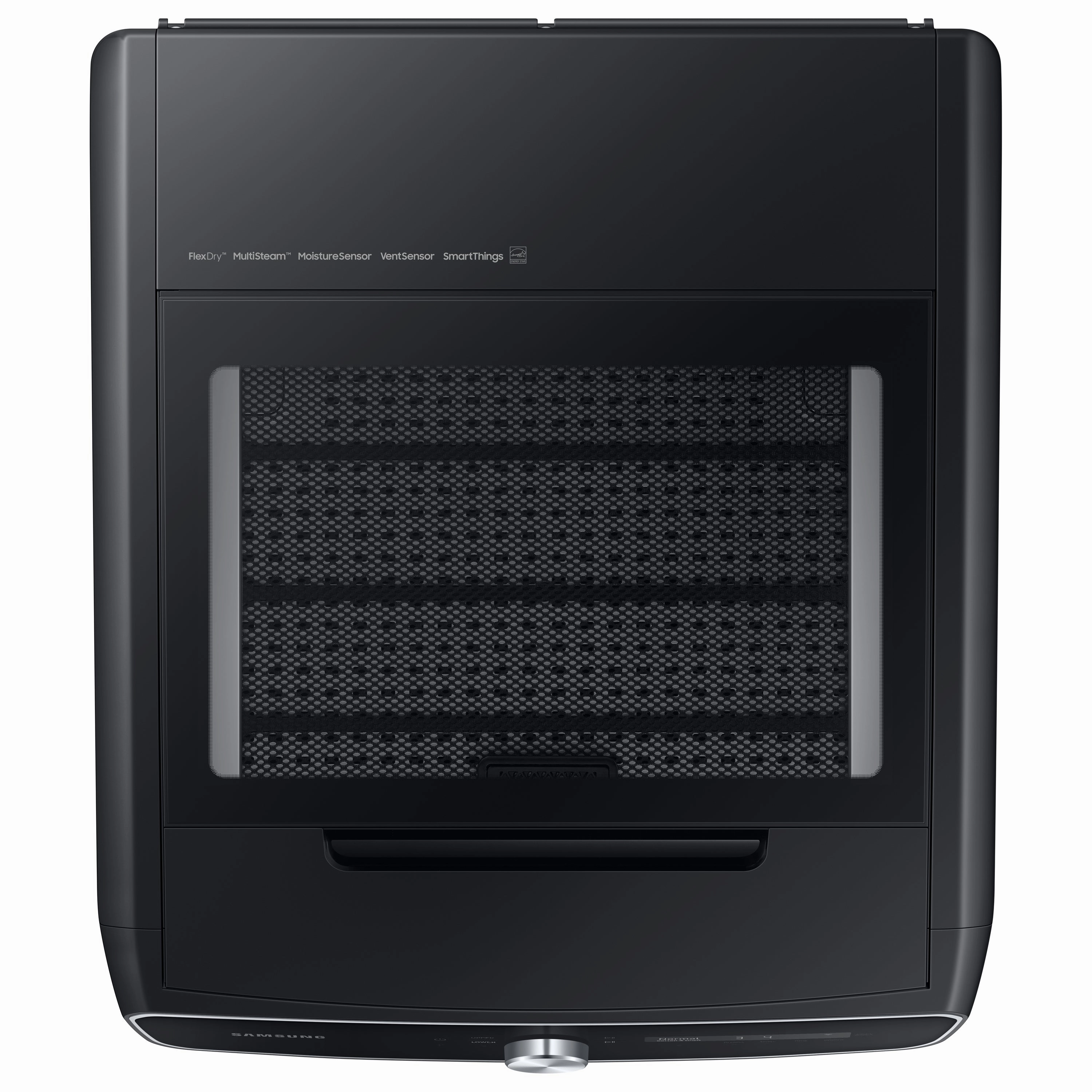 7.5 cu. ft. Smart Dial Electric Dryer with FlexDry(TM) and Super Speed Dry in Brushed Black - (DVE60A9900V)