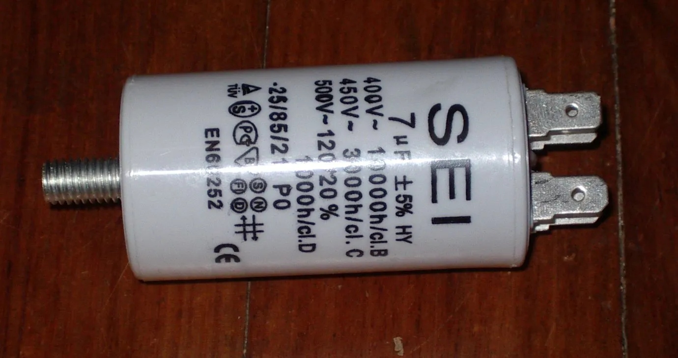 7uF 440Volt Motor Run/Start Capacitor - CAP007S