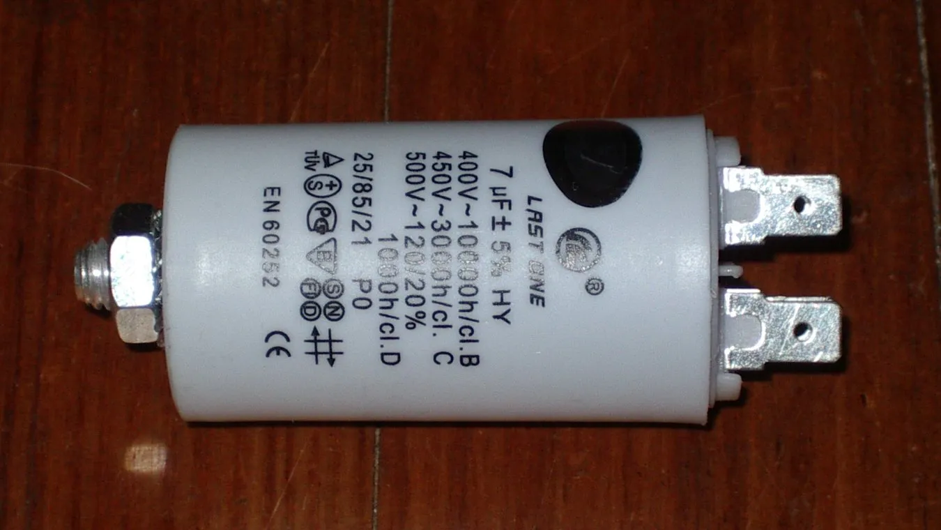 7uF 440Volt Motor Run/Start Capacitor - CAP007S