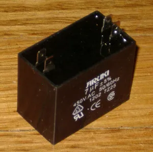 7uF 450Volt Motor Start/Run Capacitor - Part # CAC7UF