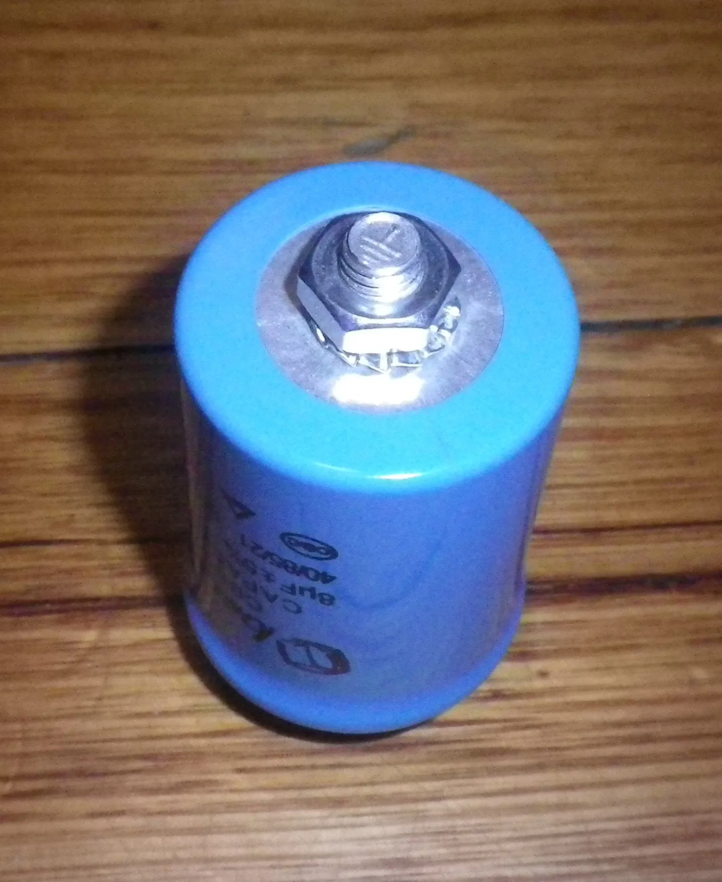 8uF 450Volt Motor Start Capacitor with Bolt & Metal Can - CAP008MS