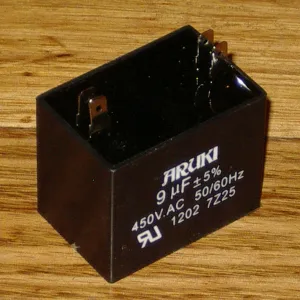 9uF 450Volt Motor Start/Run Capacitor - Part # CAC9UF