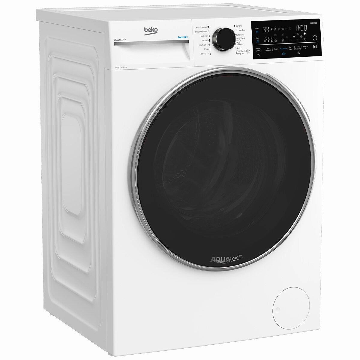 *Brand New* Beko BFLB124ADW 12kg Autodose Wifi Connected Front Load Washing Machine with Steam [5 Years Warranty]]
