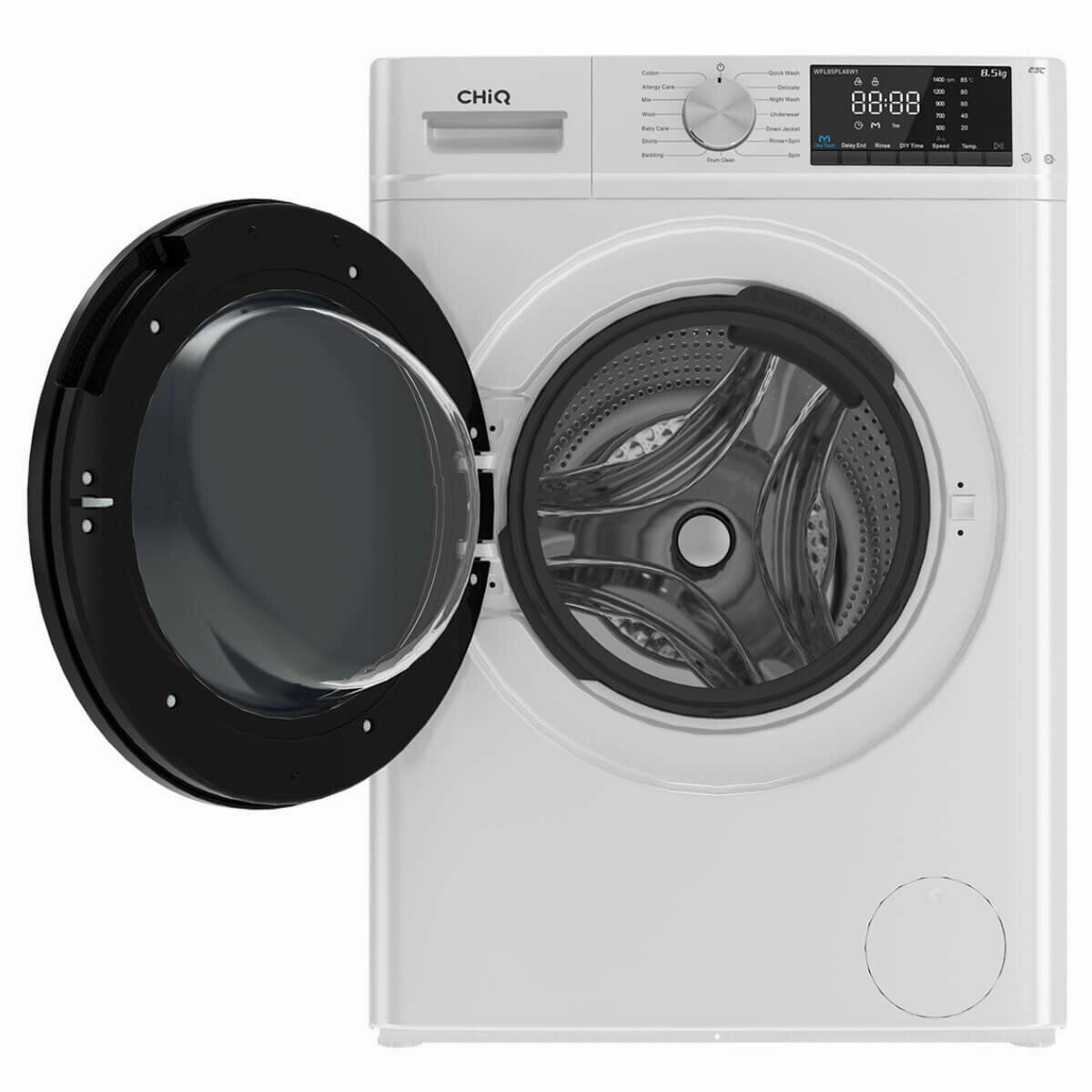 *Brand New* CHiQ 8.5kg Front Load Washing Machine WFL85PL48W1 [5 Years Warranty]